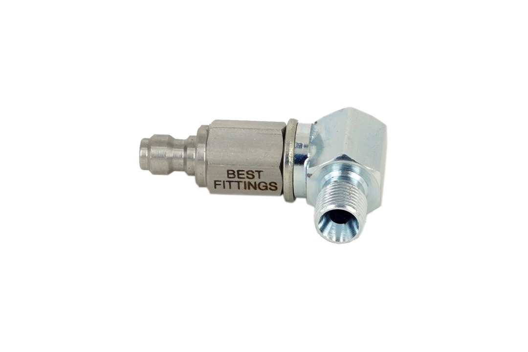 بست فيتنج وصلة كاملة زاوية 90 متحركة