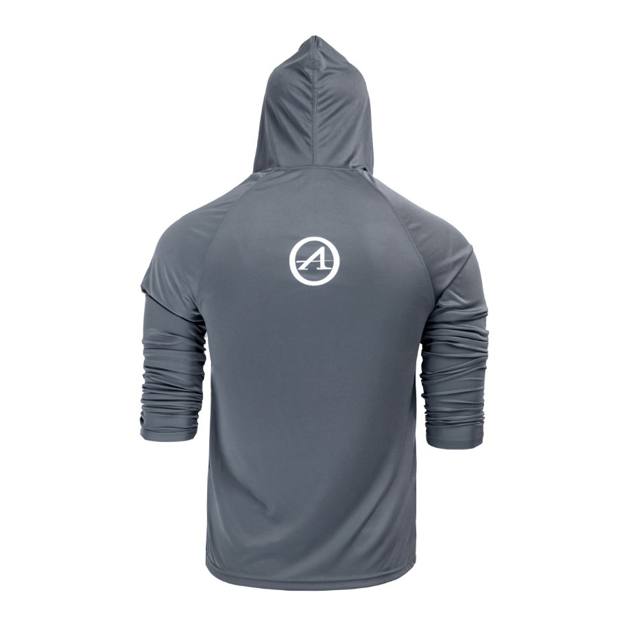 ماونتن هودي تيشرت رمادي 3اكس لارج اثالون