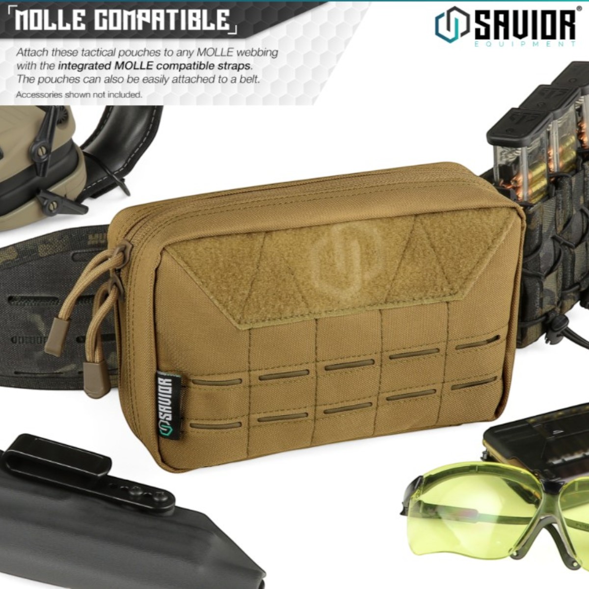 سافيور شنطة ادمن 9X5"- نظام LCM تان