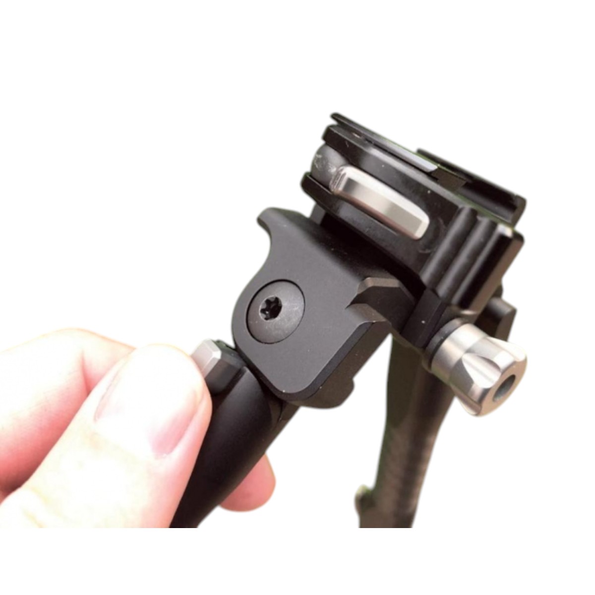 تيرون ركيزه تاكتيكال المونيوم مع قاعده متحركه 180مم