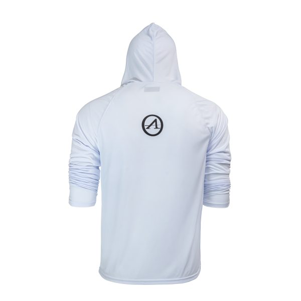 بينات لوجو هودي ابيض2 اكس لارج اثالون