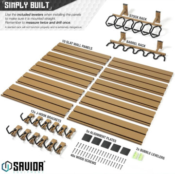 سافيور نظام تعليق بالحائط - 10 الواح مع التعليق